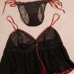 Vintage Victoria Secret lingerie set
